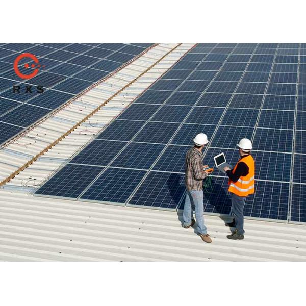 90 KW On Grid Solar Power System , Poly Solar Panel Power System For Home