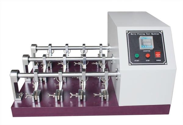 Lab Testing Equipment BALLY Flexometer Leather Flexing Tester Shoe Upper Testing