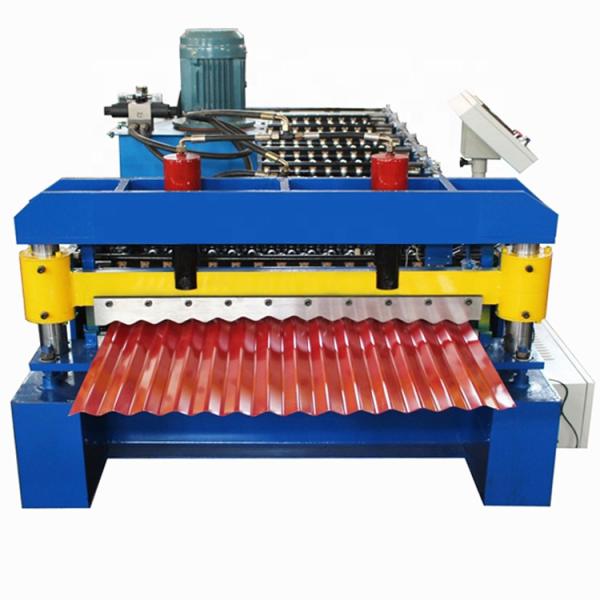 2024 water ripple roll forming machine metal sheet roof panel roll forming machine/roof press making machine