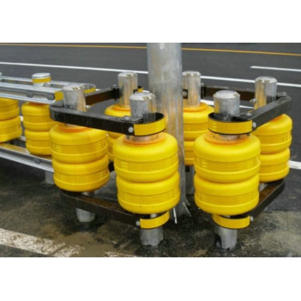 RBD245 ISO Rolling W Beam Safety Barrier , Polyurethane Crowd Control Barriers