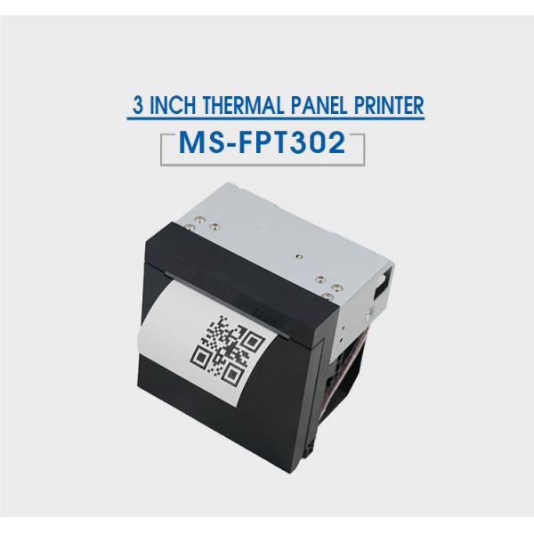 3 Inch Thermal Barcode Panel Mount Printers 576 Dots / Line With Auto Cutter