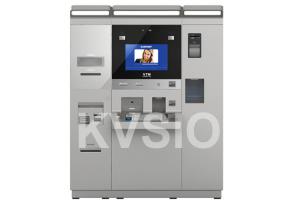 China Self Service Bank Virtual Teller Machine High Accuracy ID Card Reader on sale