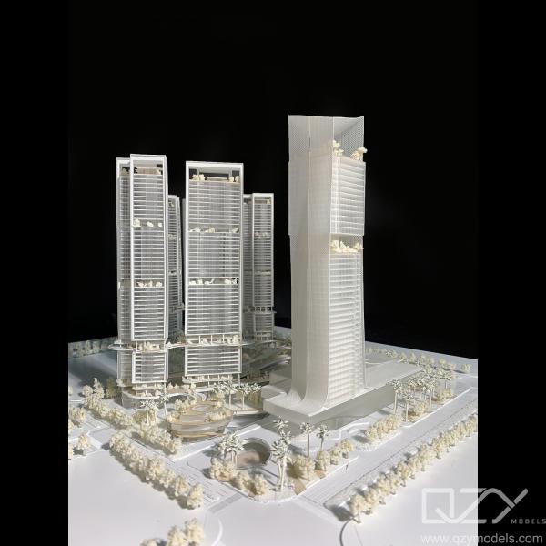 Quality ODM 3D Print Architectural Model Building HSA 1:1000 for sale
