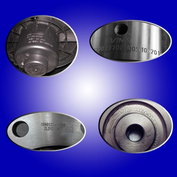 Pipes Couplings Pneumatic Dot Peen Pin Flange Industrial Marking Machine