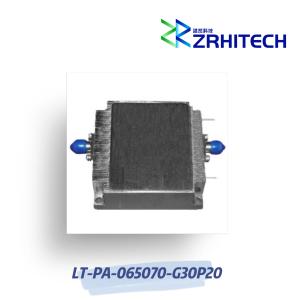 Wholesale 6.5 To 7 GHz 20 dBm Power Amplifier with 30dB Small Signal Gain from china suppliers
