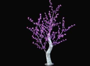 China 1.5m LED Crystal Tree Light Styling Landscape Light Crystal Luminous Tree Light Outdoor Square Garden on sale