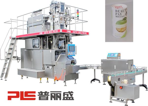 Quality 6000p/H 200ml Juice Aseptic Paper CAN Filling Machine Fully Automatic for sale