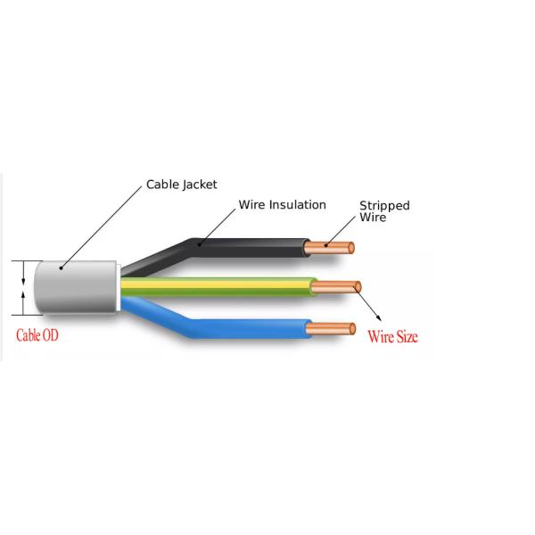 M20 Circular Connectors Waterproof Panel Mount Connector 3 Pin
