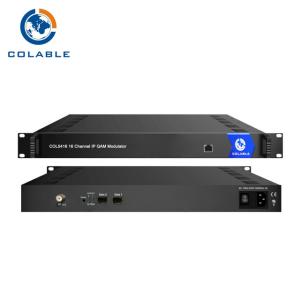 IP To 16 QAM Modulator , Adjacent Frequency Modulator For Paid TV System