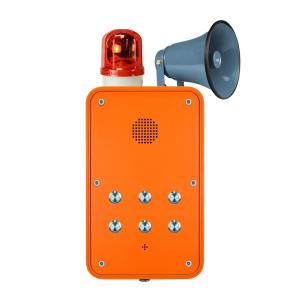 Wholesale Weatherproof Hands Free Telephone with Flashing Beacon and Metal Loudspeaker from china suppliers