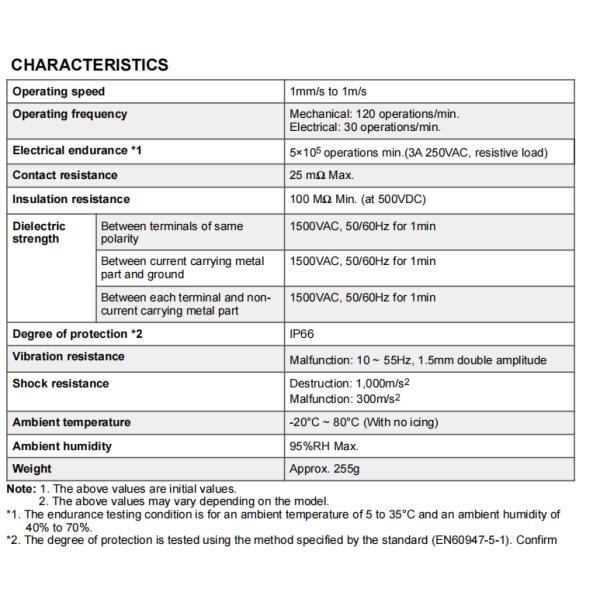 Clion miniature weight Limit Switch ESL4M series for electronics, machinery and light industry