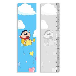 China 0.9mm PET + 157g Paper 3D Lenticular Ruler Customized Shape Anime Pattern on sale