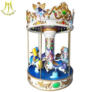 China Hansel kids token operated rides machines carousel kiddie ride for sale on sale