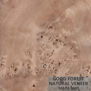 China Tree Burl Wood Veneer Natural White Poplar Veneer Sheets Excellent on sale