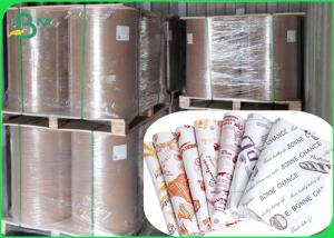 Wholesale Grease / Water proof 45gsm + 10g PE Coated one side pallet pad paper Jumbo Roll from china suppliers