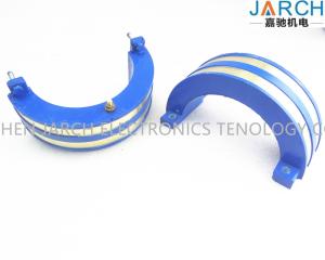Wholesale Mechanical Package Machine Slip Ring Assembly , Split Slip Ring 12 Contacts For DC Motors from china suppliers