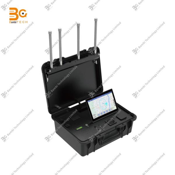 IP65 Waterproof Portable Briefcase Long Distance Dji UAV FPV Detector
