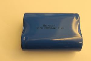 China 2.4V Nicd Battery Packs , F8000mAh Batteries For Wireless Microphone UL CE on sale