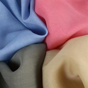 Wholesale 70%Tencel+30%Nylon Fabrics Static-free Enzyme wash Days silk chiffon Fashion girls