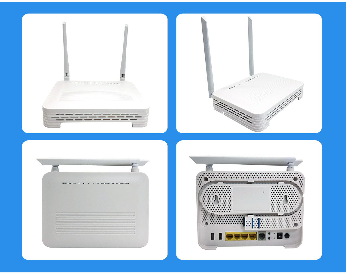 WiFi6 AX1800 GPON ONU Router Dual Band Modem Same Function As EG8145X6