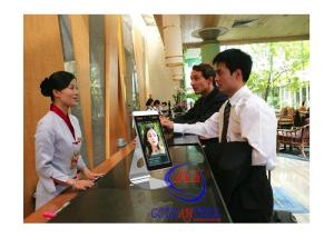 Tablet Type Face Recognition Turnstile Qr Code Scanner Plug And Play Android