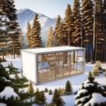 Rainproof Folding Container House Customization Fold Out Shipping Container