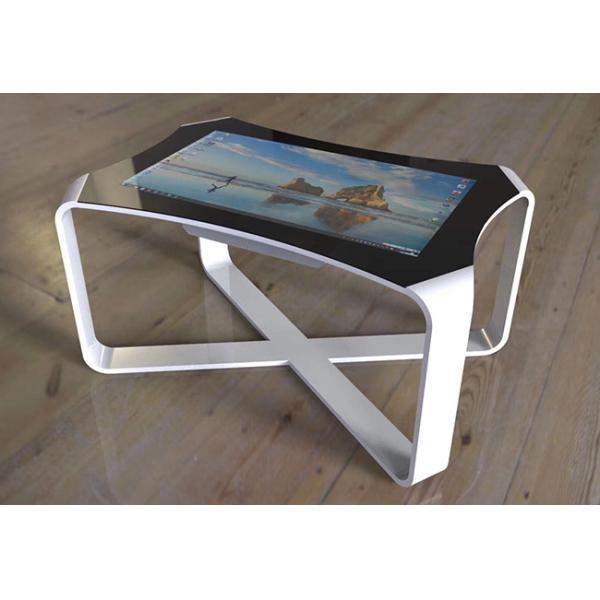Waterproof school and office bar design lcd i5 smart 55 inch kiosk interactive multi touch table office