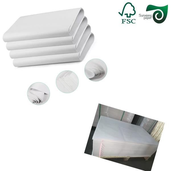 Offset Printed Uncoated Newsprint Gift Wrapping Paper 5lb 10lb Options Newsprint Paper