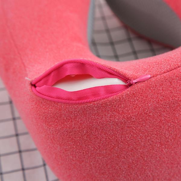 Adults Airplane U Shaped Memory Foam Travel Pillow With Super Soft Cover