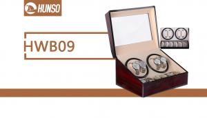 Wholesale Auto Battery Operated Watch Winder Case Box Custom Shape Embossing from china suppliers