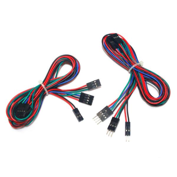 2pin 3pin 70cm Male And Female Dupont Jumper Cable Red Green blue