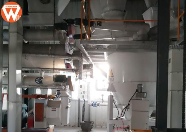 Automatic Animal Feed Production Line , Chicken Feed Making Machine 3MM 4MM