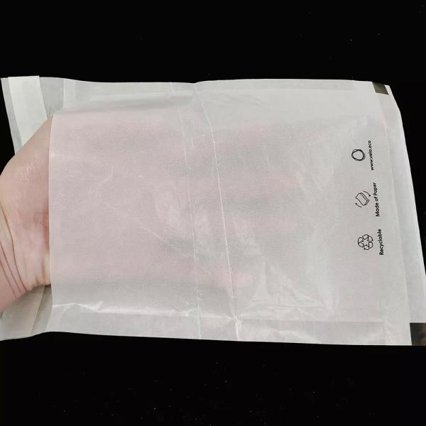 Custom Eco Friendly Glassine Bags Self Adhesive Seal Glassine Paper Envelopes