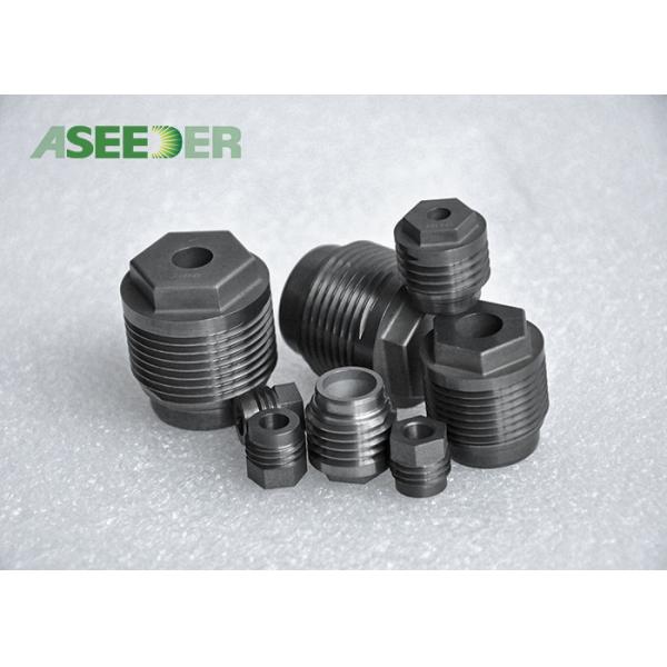 Wholesale Durable Tungsten Carbide Spray Nozzle / Custom Hexagon Alloy Nozzle from china suppliers