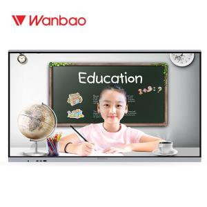 Wholesale 86 Inch Smart Interactive Flat Panel 4K Digital Classroom Dual System from china suppliers