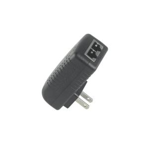 China 10/100Mbps POE Power Adapter 24V1A Switching Power Adapter EU Plug on sale