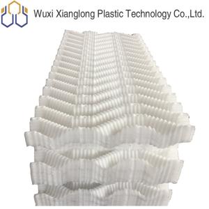 China PP S Type Cooling Tower Plastic Fill Natural PVC Draft Eliminator on sale