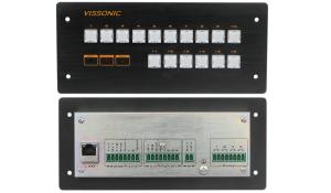 16 Buttons Programmable Central Controller Ethernet Control Flush Mount Unit