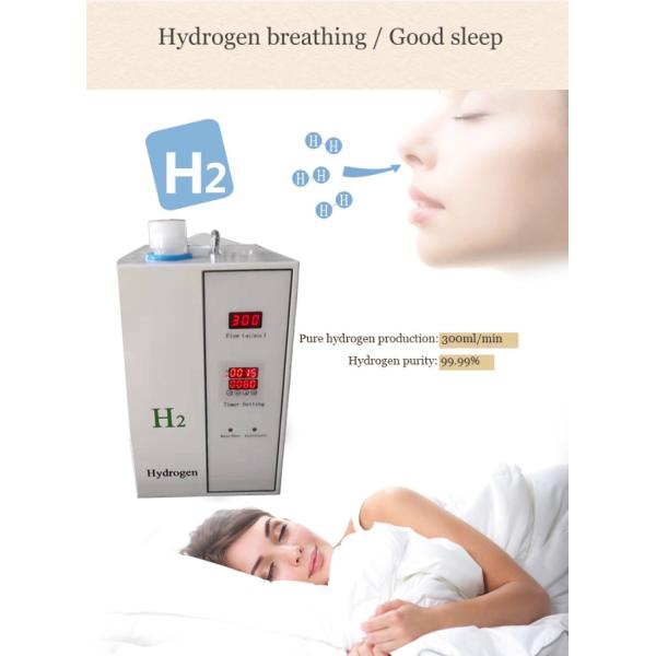 Portable Hydrogen Gas Inhaler H2 Health Hydrogen Inhalation Machine PEM Manufacturing Plant