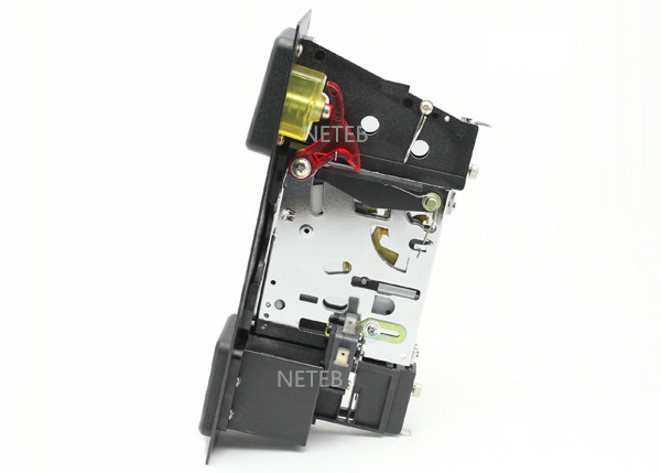 Single Coin Selector (Plastic Frame)-Side Insert Style w/coin selector