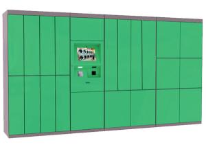 Wholesale Touch Screen Smart Laundry Locker For 24/7 Dry Clean Service With SMS Sending Function from china suppliers