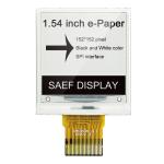 152x152 Dots Resolution 1.5 Inch E Ink Display MCU Interface EPD