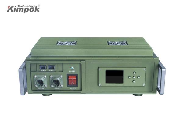 Quality FDD Radio COFDM IP Transmitter wireless With 30W RF Power Full Duplex Data Link for sale