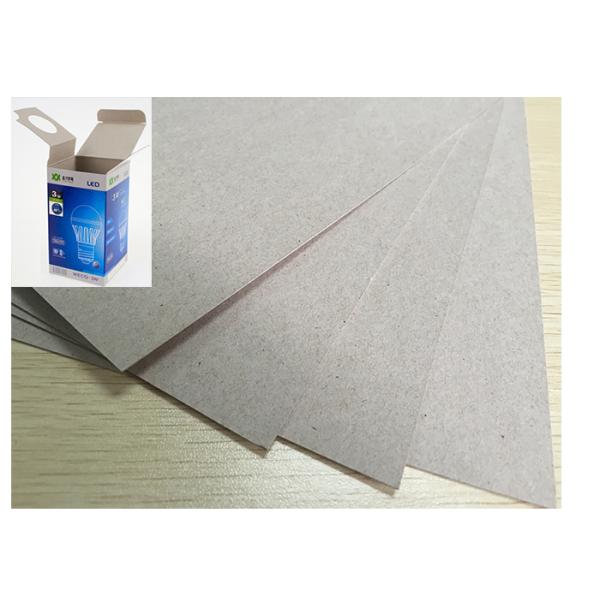 Recycled One Side Coated Grey Back Duplex Board Paper Sheet 787 * 1092mm