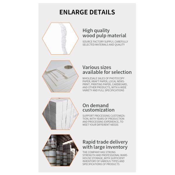 Uncoated White Folding Box Board C1S FBB Jumbo Roll for Eco-Friendly Packaging