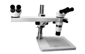 Multi-Viewing Microscopio Stereo Microscope Industrial Microscope with Max Magnification 80X and WD 276mm