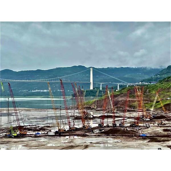 Bvem 377mm 180kw Vibro Floatation Foundation Treatment For Solving Settlement Problem