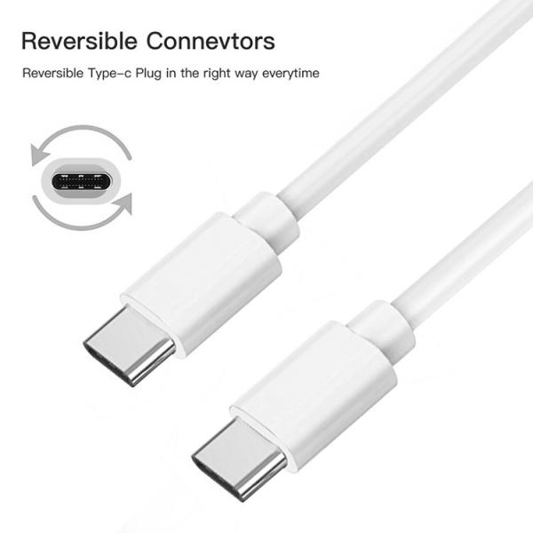 High Speed USB 2.0 Type C Cable 60W PD Type C To Type C Fast Charging Cable