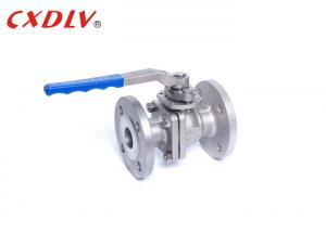 Wholesale PN16 Stainless Steel Flanged Ball Valve DN50 Handle SS304 SS316 WCB from china suppliers