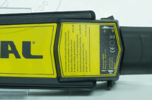 Railway Station / Airports Small Hand Held Metal Detector For Personal Security Inspection